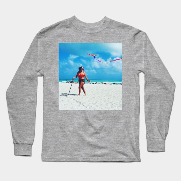 Disabled Gay w/ Gay Kite Long Sleeve T-Shirt by annieelainey